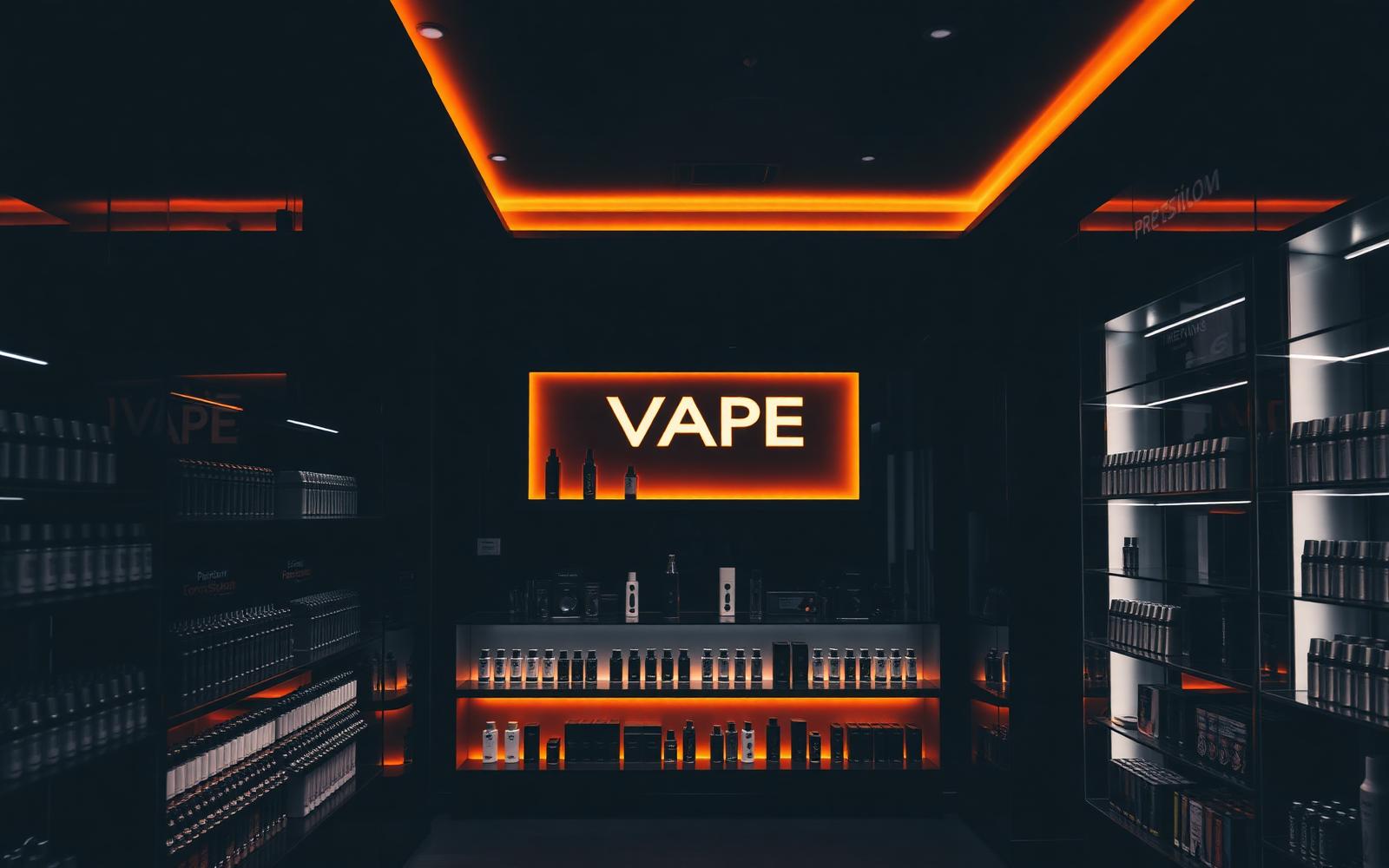 Interior of Vape Shop Bengaluru — premium vape retail store in Koramangala